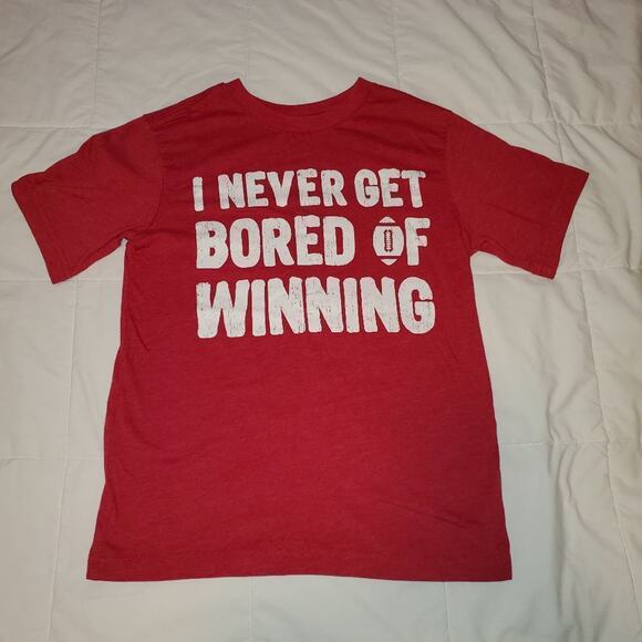 Childrens place medium 7/8 boys red tee - Picture 1 of 5